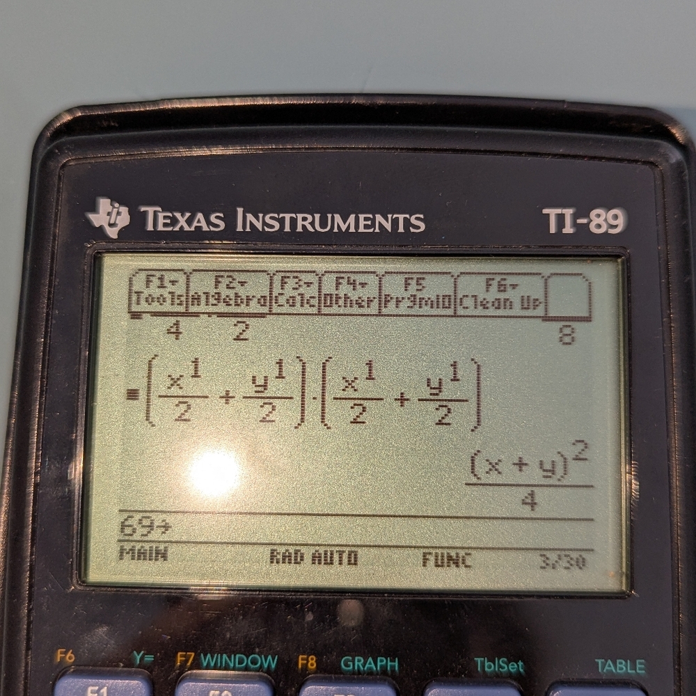Texas Instruments TI-89 Advanced Graphing Calculator Math, Accounting, Functions - Picture 6 of 10